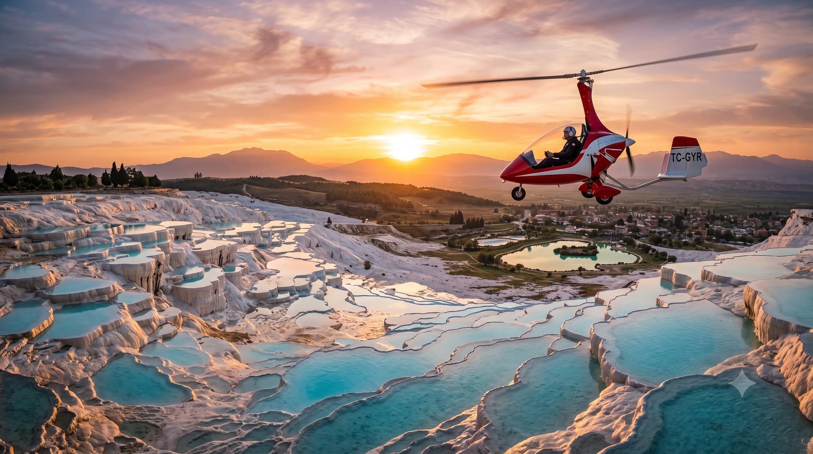 Pamukkale'yi Havadan Görmenin 5 Nedeni